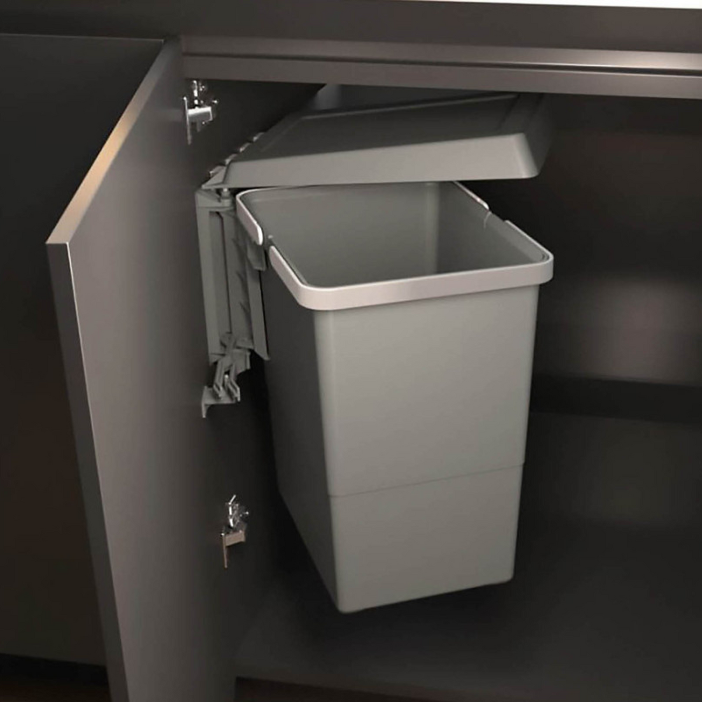 Poubelle cuisine WY - poubelle encastrable 24 litres