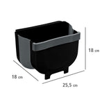 Bac de collecte pour déchets WENKO Fago - poubelle pliable 5L