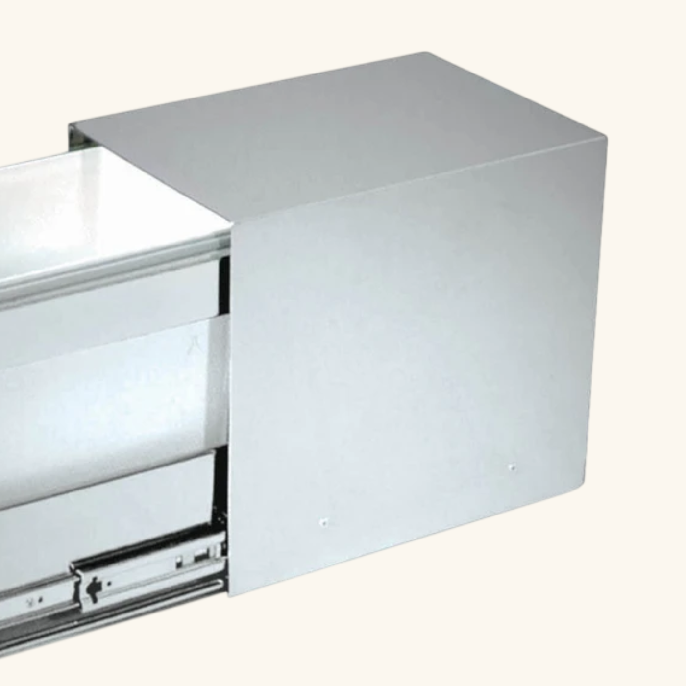 Poubelle cuisine SILKO 18 L - poubelle encastrable inox 1 x 18 litres