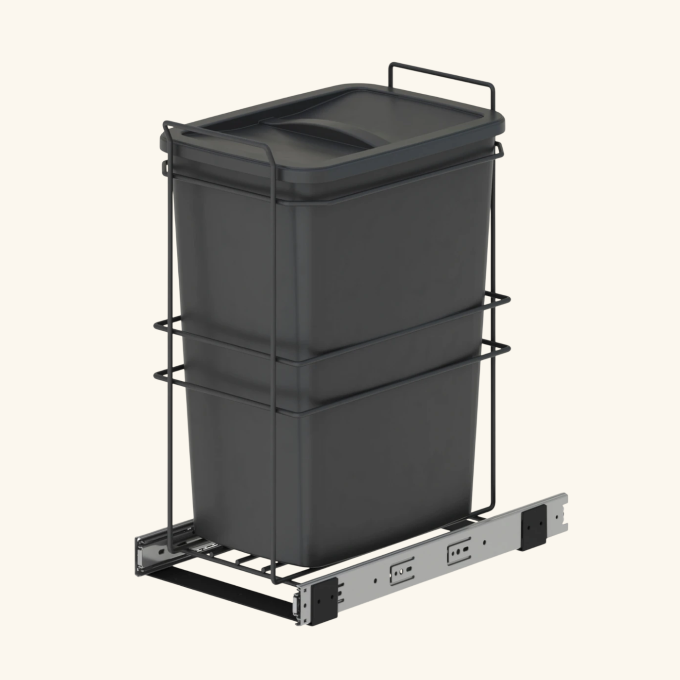 Poubelle cuisine MAJESTA - poubelle encastrable 35 litres