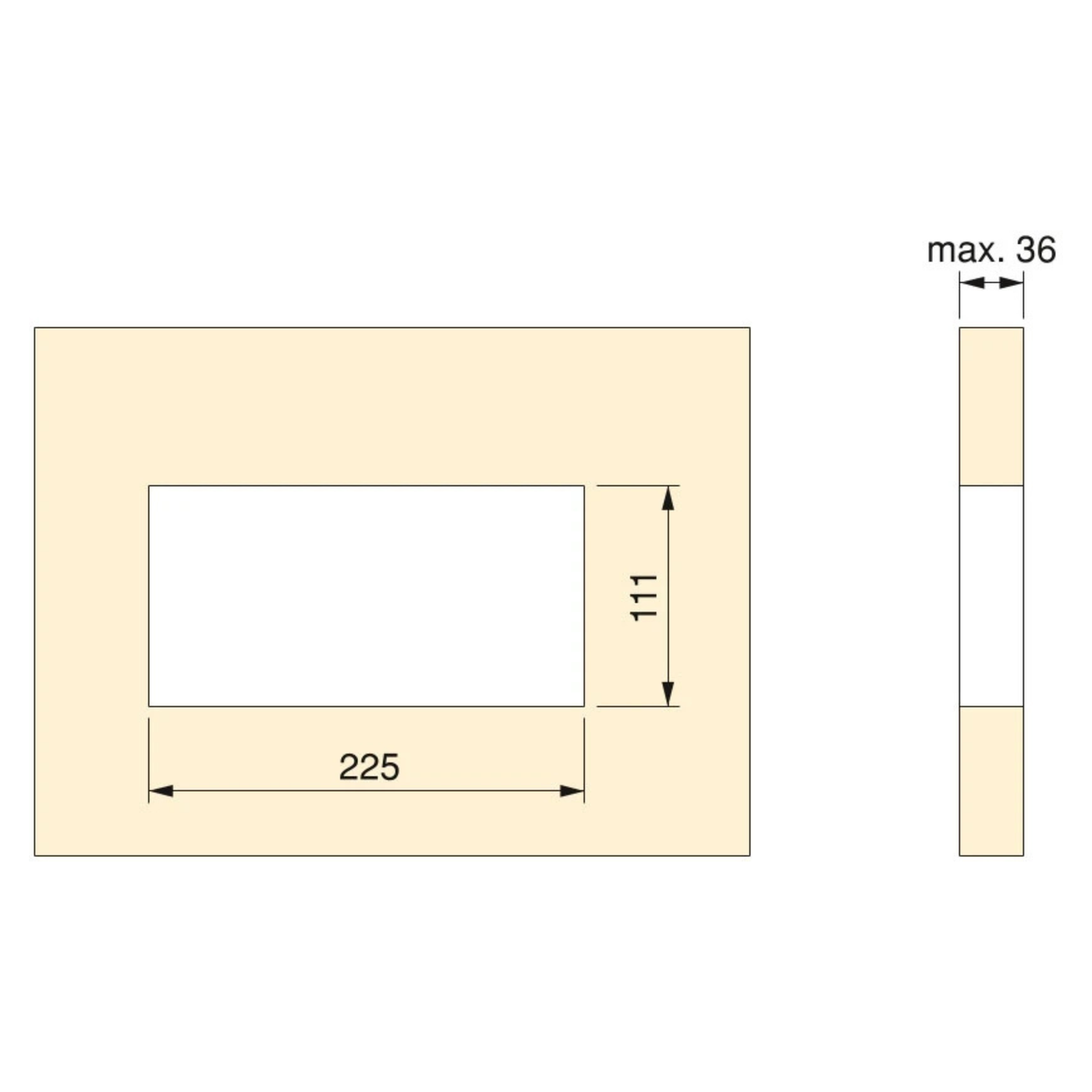 Prise plan de travail BRUME à ouverture automatique - Bloc 2 prises + 1 USB-A + 1 USB-C rétractable gris