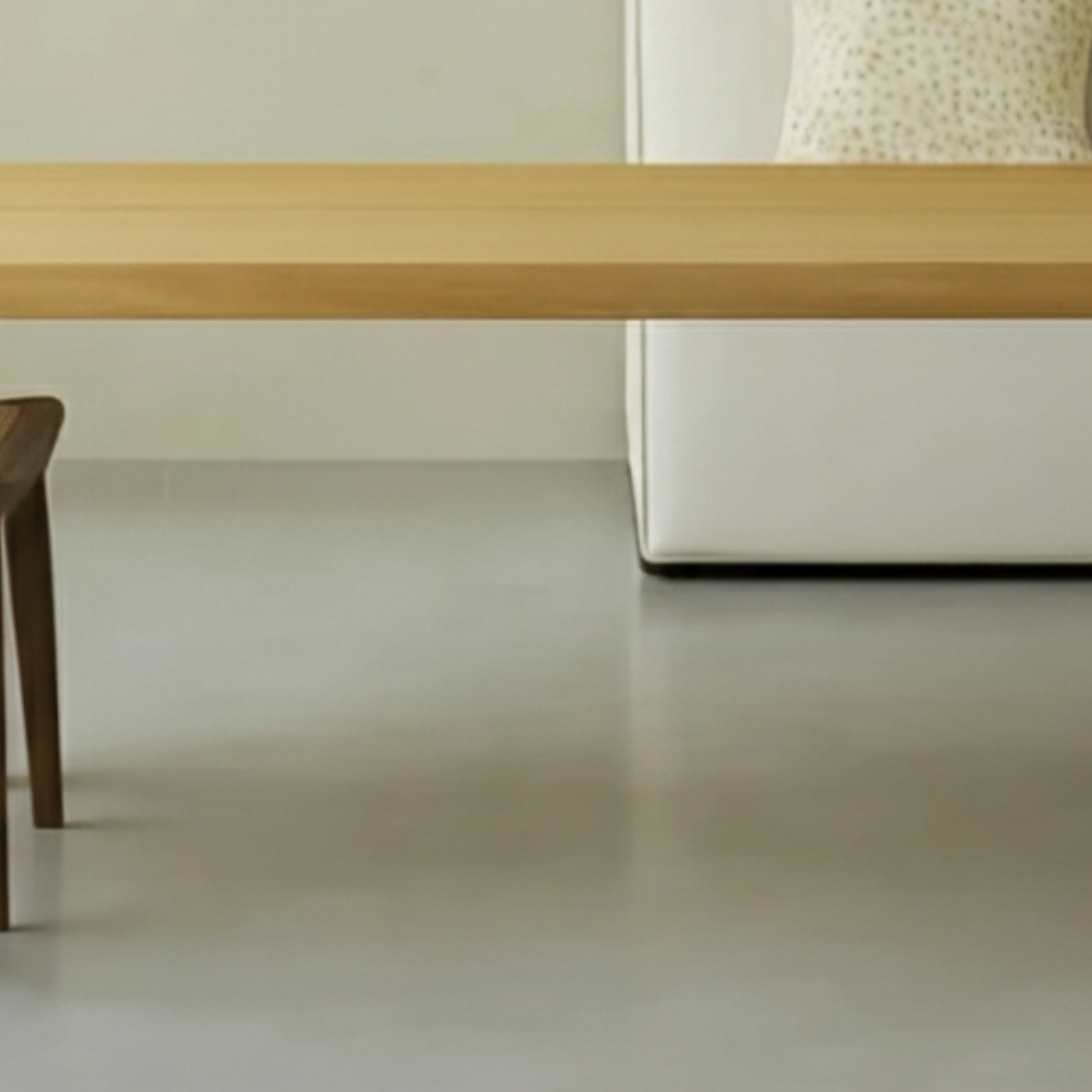 Pied de table réglable métal Rond Chromé H 70.5 x l 6 cm