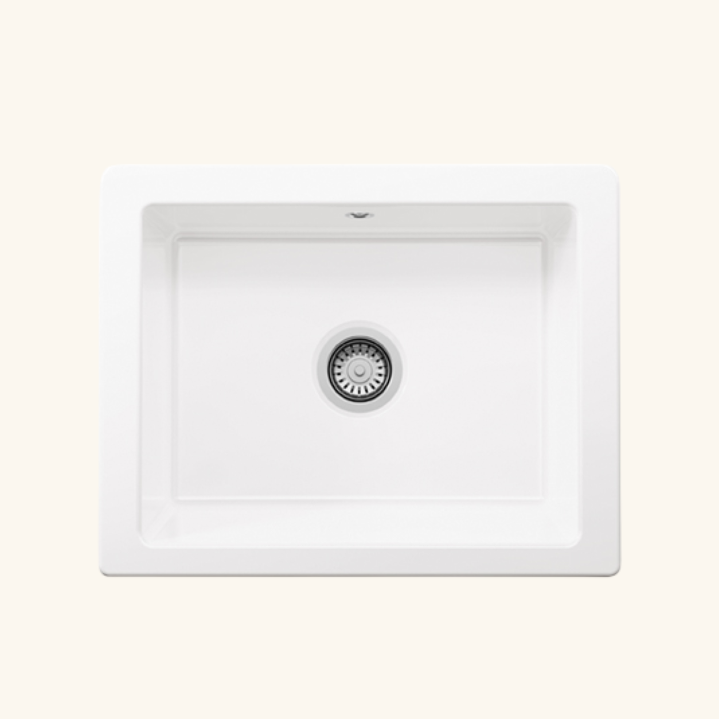 Évier timbre d'office céramique blanc Sanindusa VALET APRON