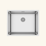 Evier inox sous-plan SUZON 1 bac 540x440