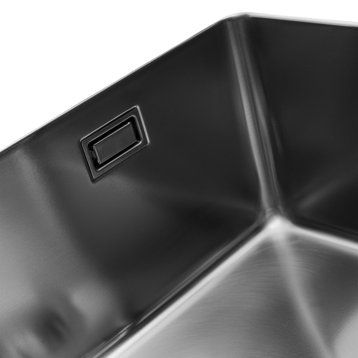 Evier inox lisse KEZIA 1 bac sans égouttoir