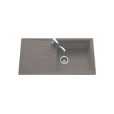 Vidage manuel 1 bac CUIPD366 pour évier Emeraude - Siphon gain de place