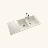 Vidage manuel 2 bacs CUIPD129 - Siphon gain de place