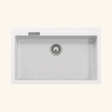 Évier granit blanc Schock LOKTI 1 bac 790x500