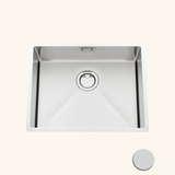 Evier sous-plan inox nid d'abeille VIBRATO Luisina 1 bac 570x450 mm