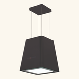 Hotte cuisine Silverline suspendue NEAT noir mat 50 cm