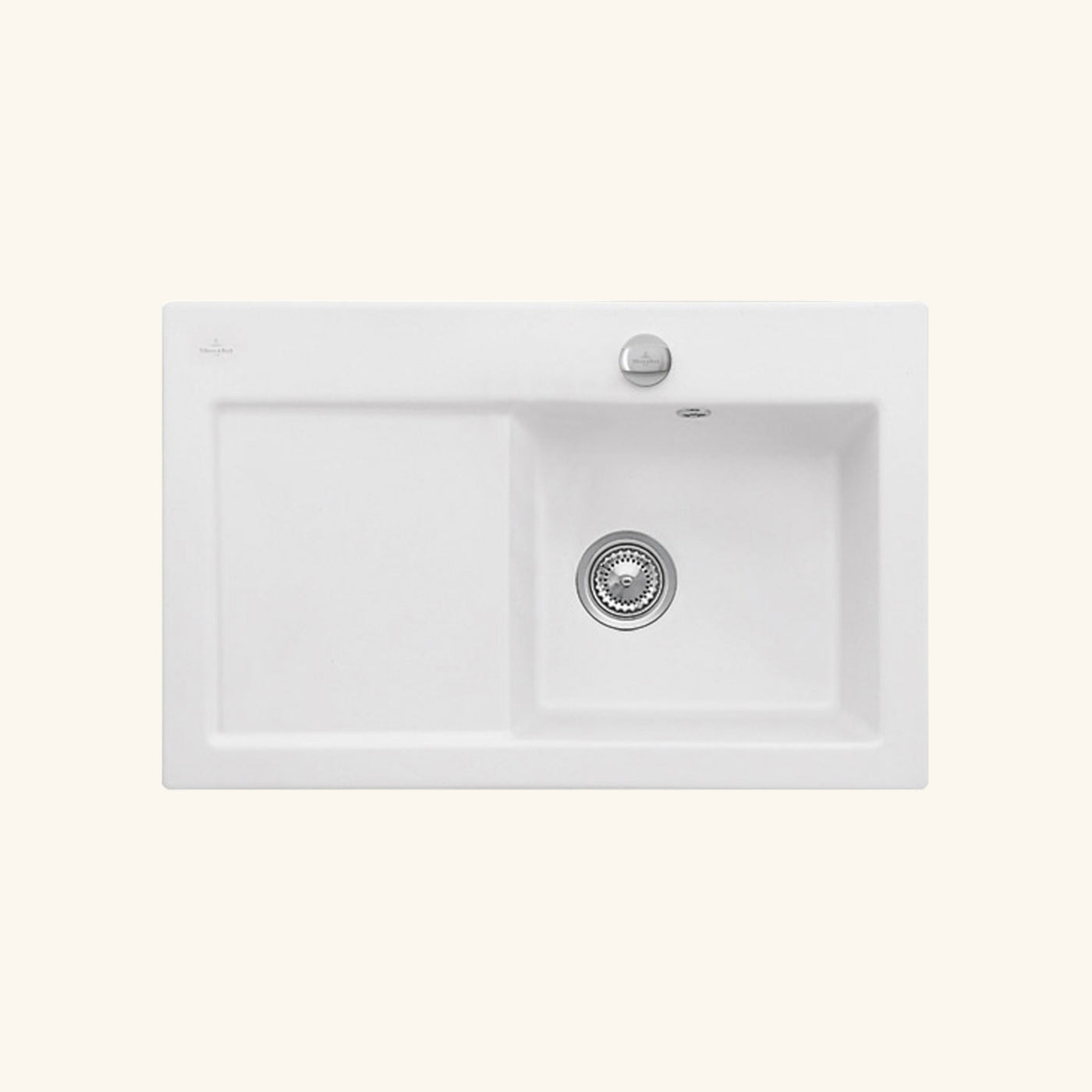 Vidage automatique 1 bac CUIPD017 / CUIPD269 pour évier V&B SUBWAY PURE - Siphon gain de place