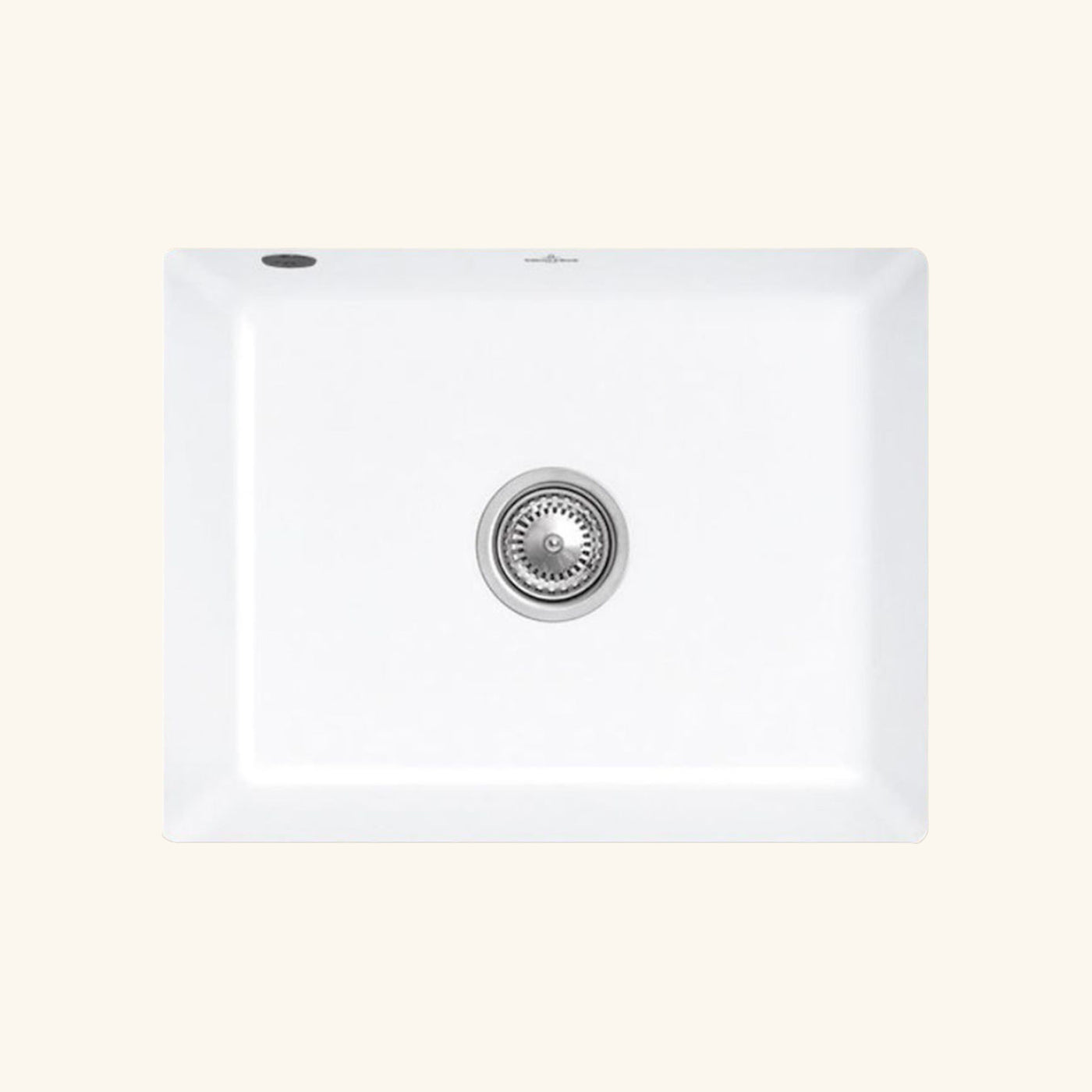 Evier sous-plan céramique blanc mat Villeroy & Boch SUBWAY 60