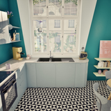 Évier granit noir Schock TOLEDO 2 bacs 1 égouttoir