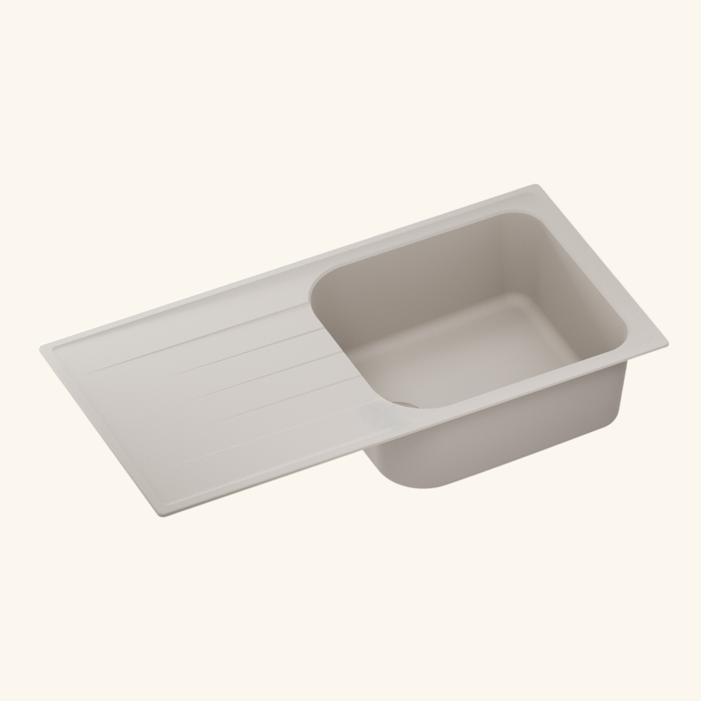 Évier granit everest Schock VIOLA 1 grand bac 1 égouttoir