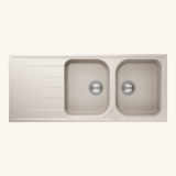 Évier granit everest Schock VIOLA 2 bacs 1 égouttoir
