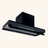 Hotte cuisine Silverline encastrable CELENO noir 90 cm