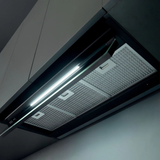 Hotte cuisine Silverline encastrable CELENO noir 90 cm