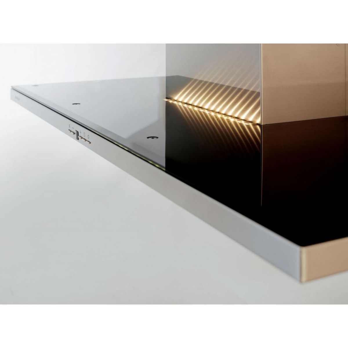 Hotte cuisine Silverline en ilot CALIFORNIA inox 90 cm