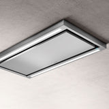 Hotte plafond Elica CLOUD SEVEN inox 90cm évacuation