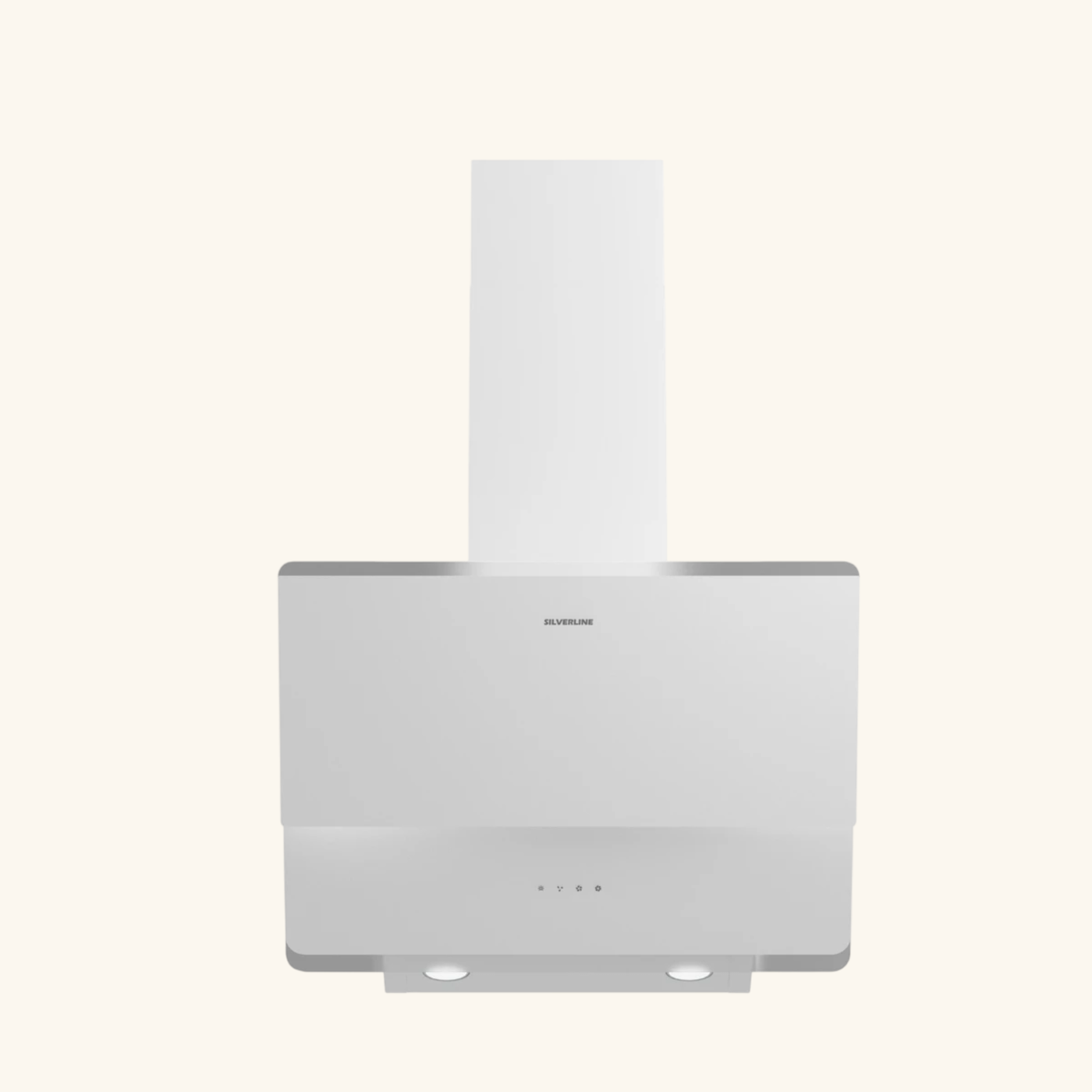 Hotte cuisine murale Silverline FARO blanc 60 cm