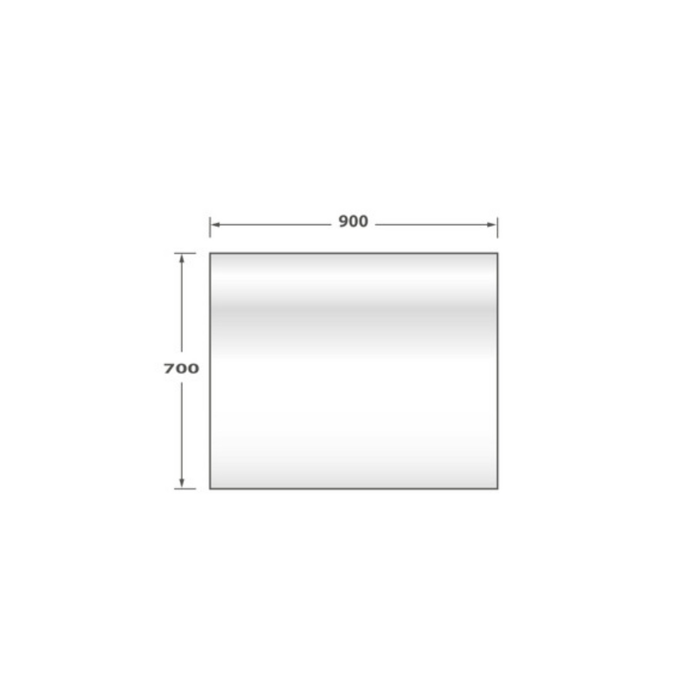 Crédence cuisine fond de hotte verre brillant GLASSY - Noir capitonné l 90 x H 70 cm