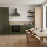 Hotte vintage murale Silverline HORIS noir métallisé 90 cm