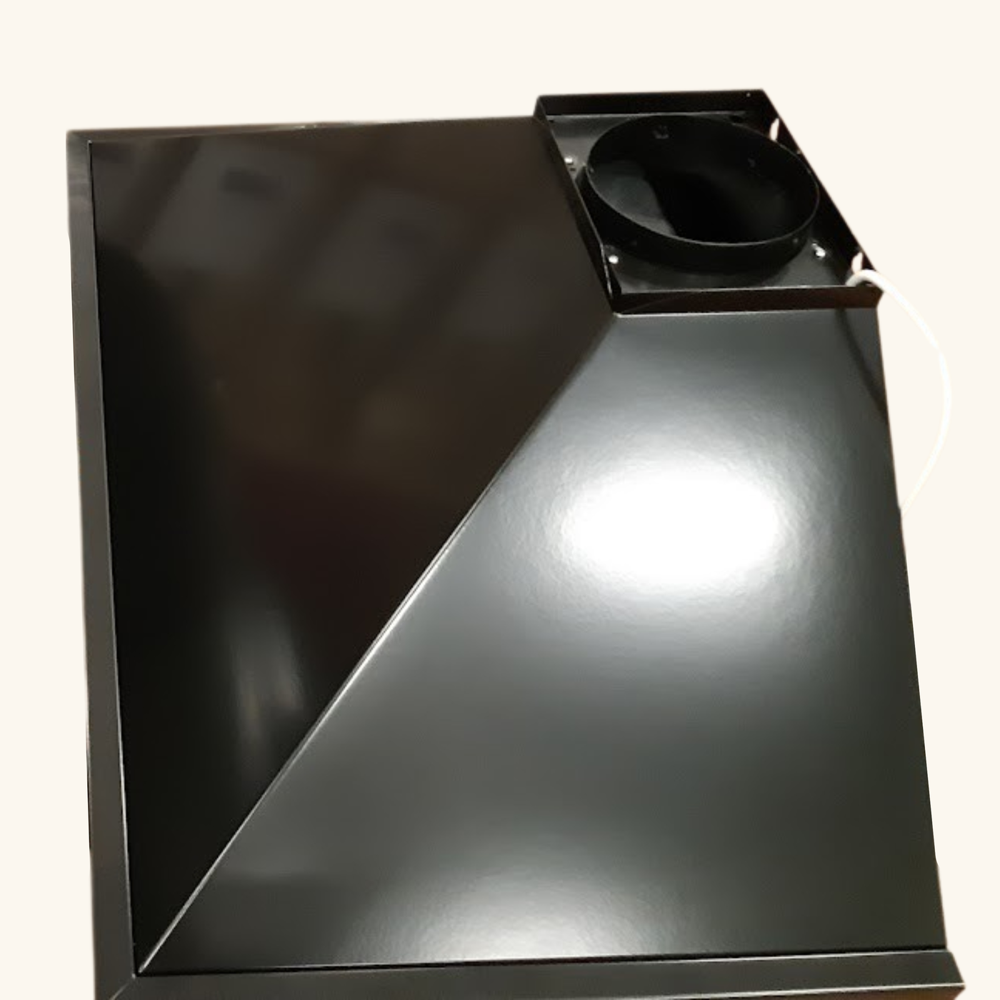 Hotte vintage murale Silverline OSIRIS noir mat 60 cm