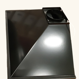 Hotte vintage murale Silverline OSIRIS noir mat 60 cm