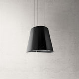 Hotte cuisine Elica suspendue inox noir JUNO 50 cm -  Nouvelle version