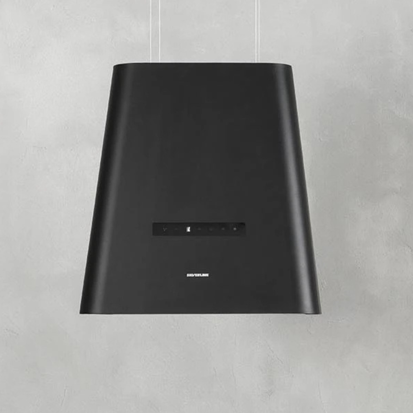 Hotte cuisine Silverline suspendue NEAT noir mat 50 cm