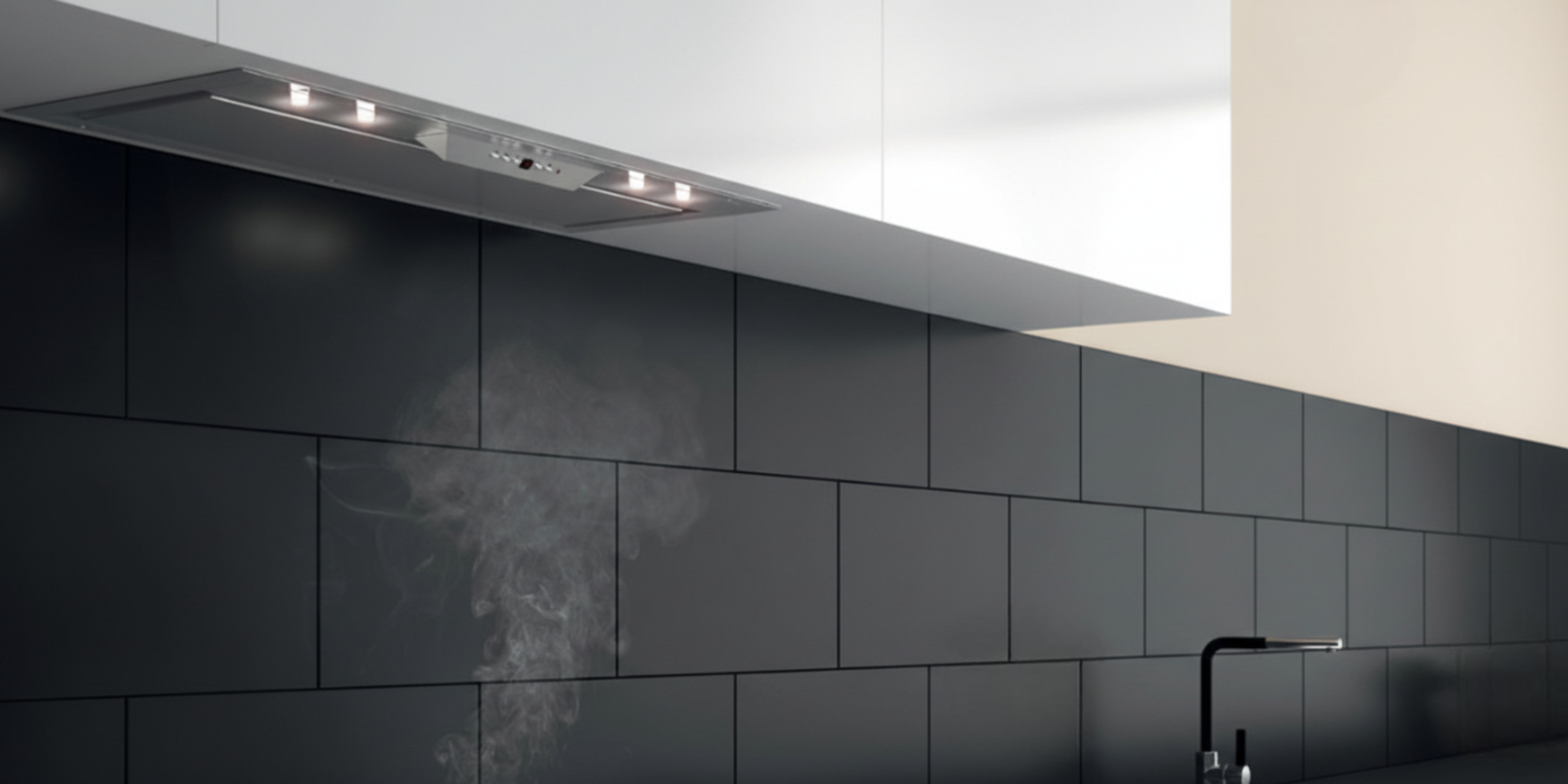 Hotte encastrable Silverline OUREA inox 60 cm, finition sobre, discrète et efficace pour cuisine encastrée