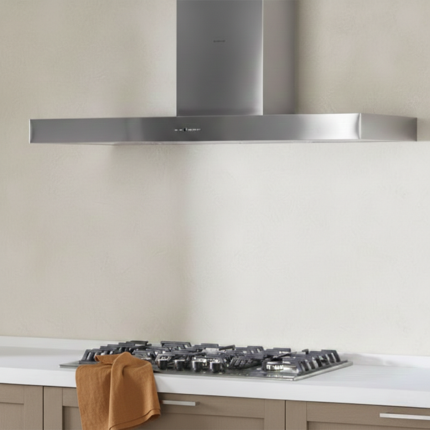 Hotte cuisine murale Silverline XENY inox 120 cm