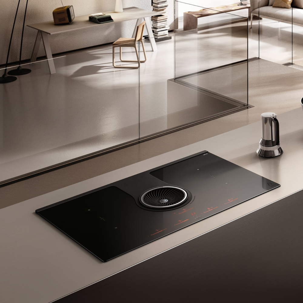 Plaque gaz avec hotte intégrée • Cuisissimo