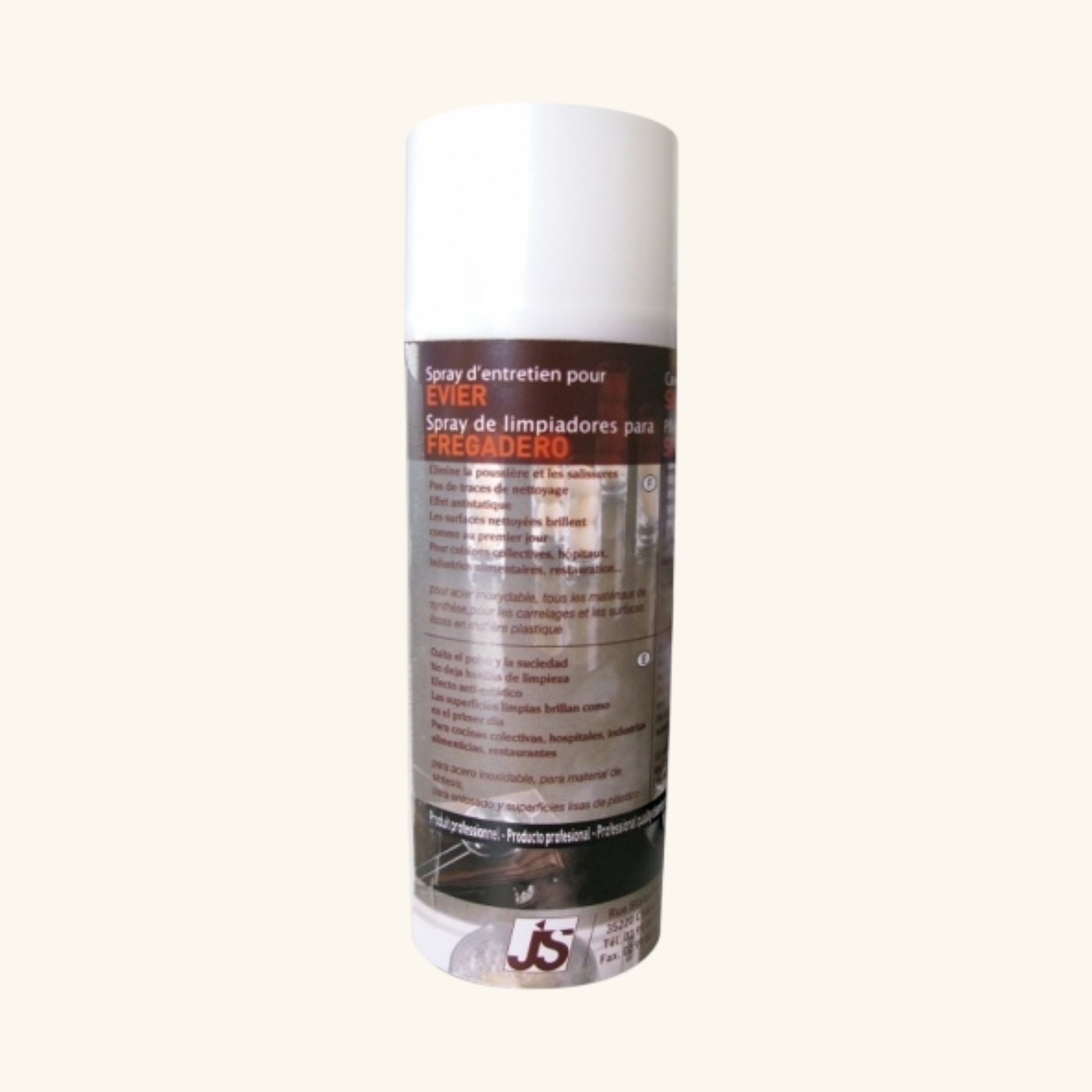 Produit d'entretien éviers tous matériaux 400 ml