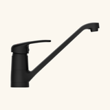 Robinet mitigeur cuisine noir mat GRANDE
