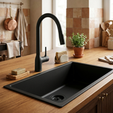 Robinet douchette Luisina CAMILLE noir mat