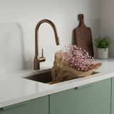 Robinet douchette Luisina CAMILLE marron glacé