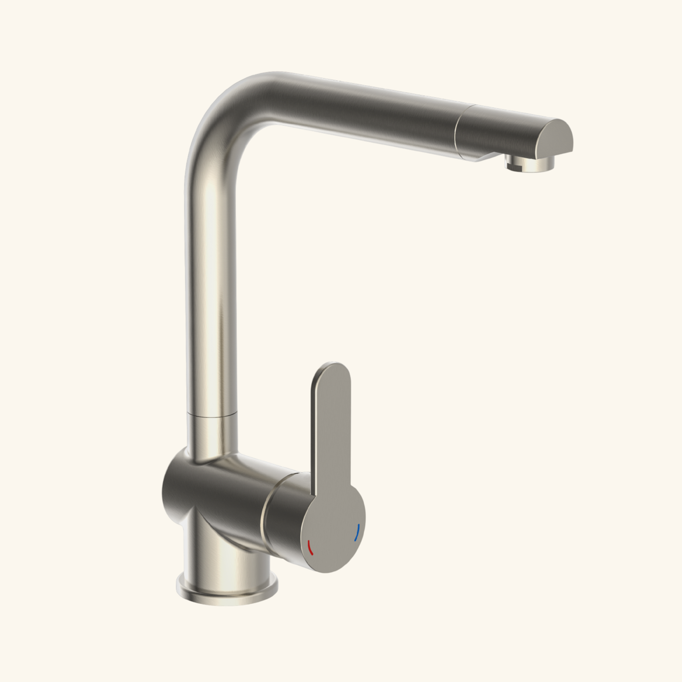 Robinet cuisine Schütte RIO effet inox