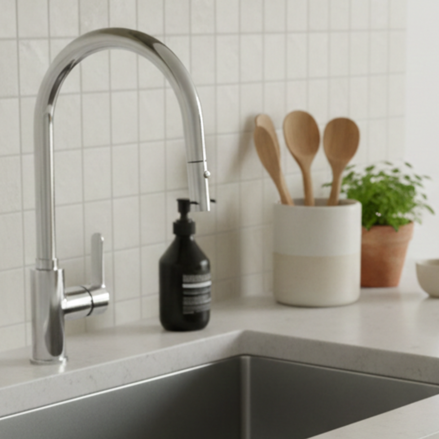 Robinet douchette Luisina chromé GABRIEL