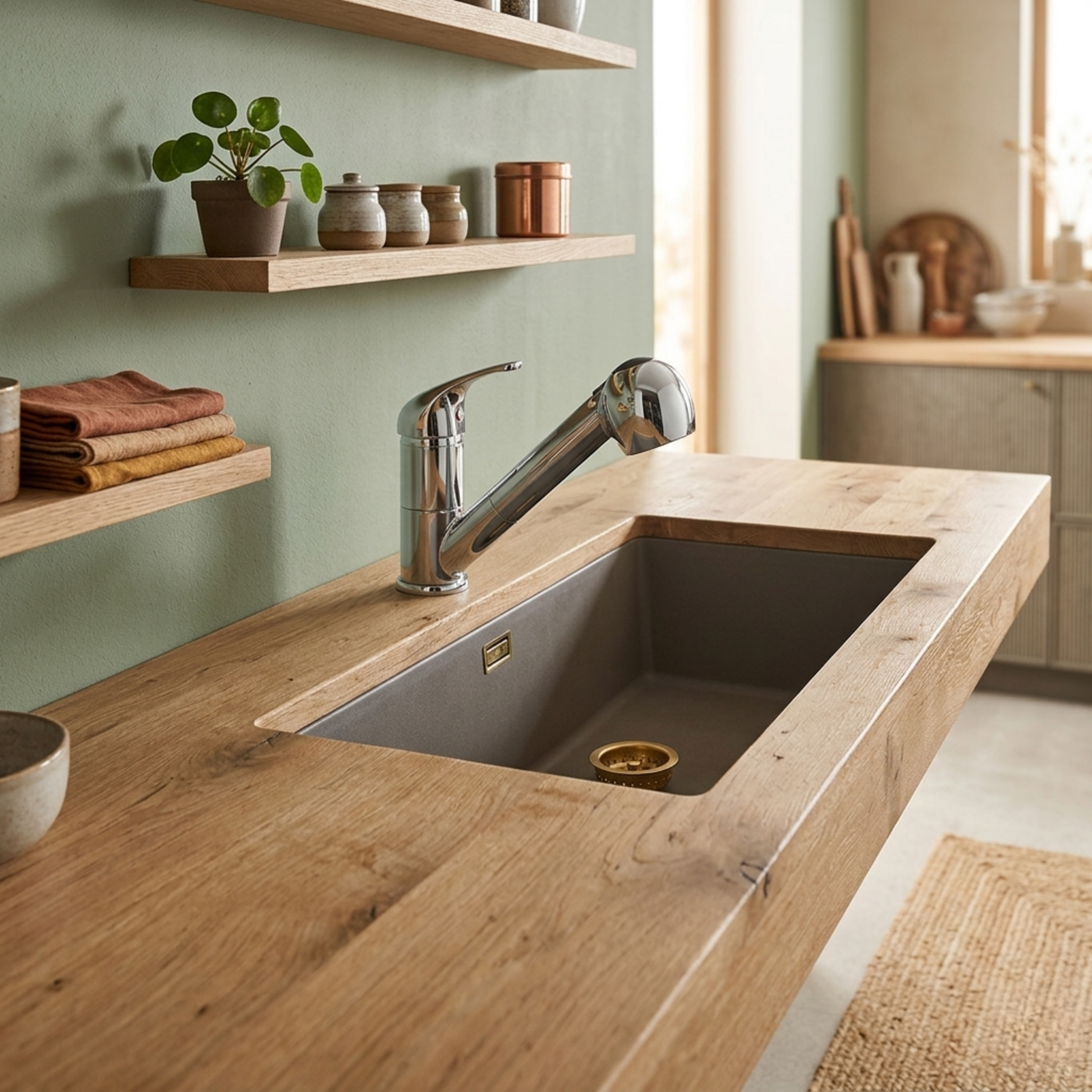 Robinet douchette chromé NATHAN