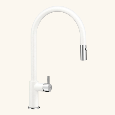 Robinet Douchette Schock HEKATE blanc