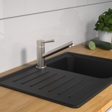 Robinet cuisine Schütte CORNWALL bec droit inox