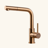 Robinet Douchette Luisina inox massif cuivre LENA