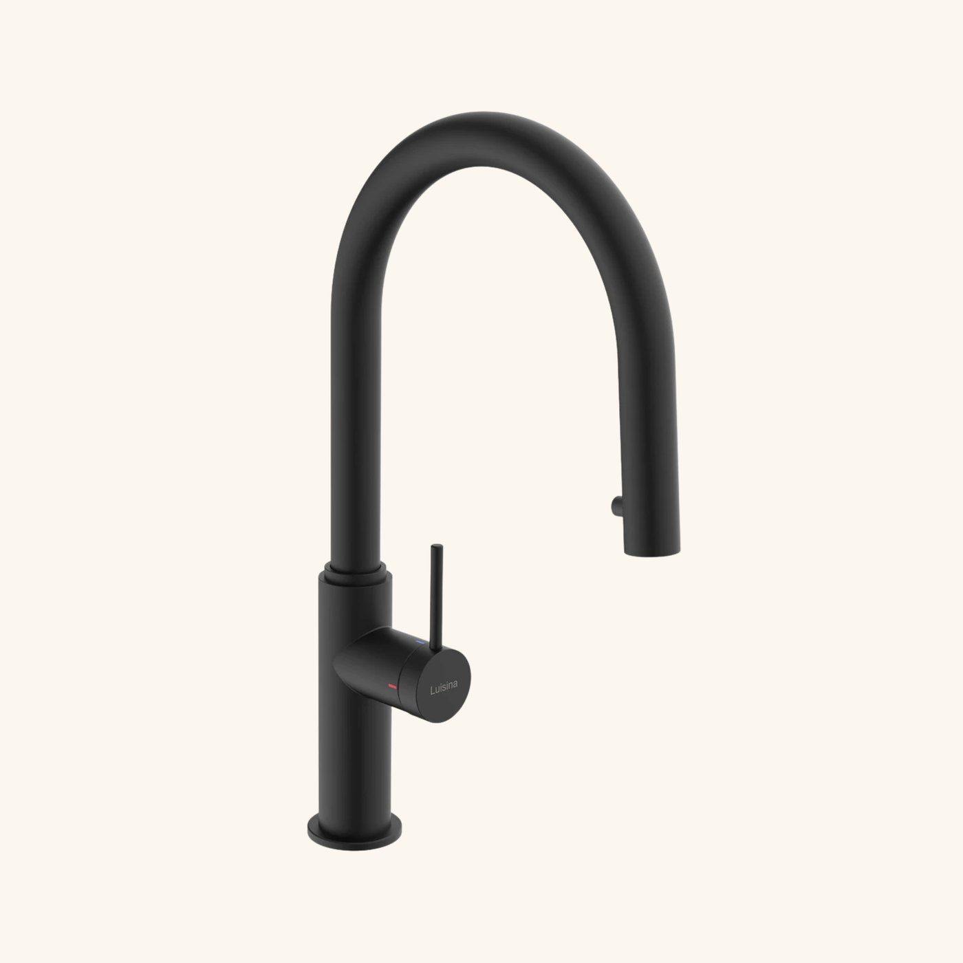 Robinet douchette Luisina noir LUCIA