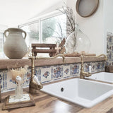 Robinet vintage vieux bronze Chambord EDMOND