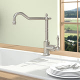 Robinet vintage Villeroy & Boch AVIA 2.0 inox brossé