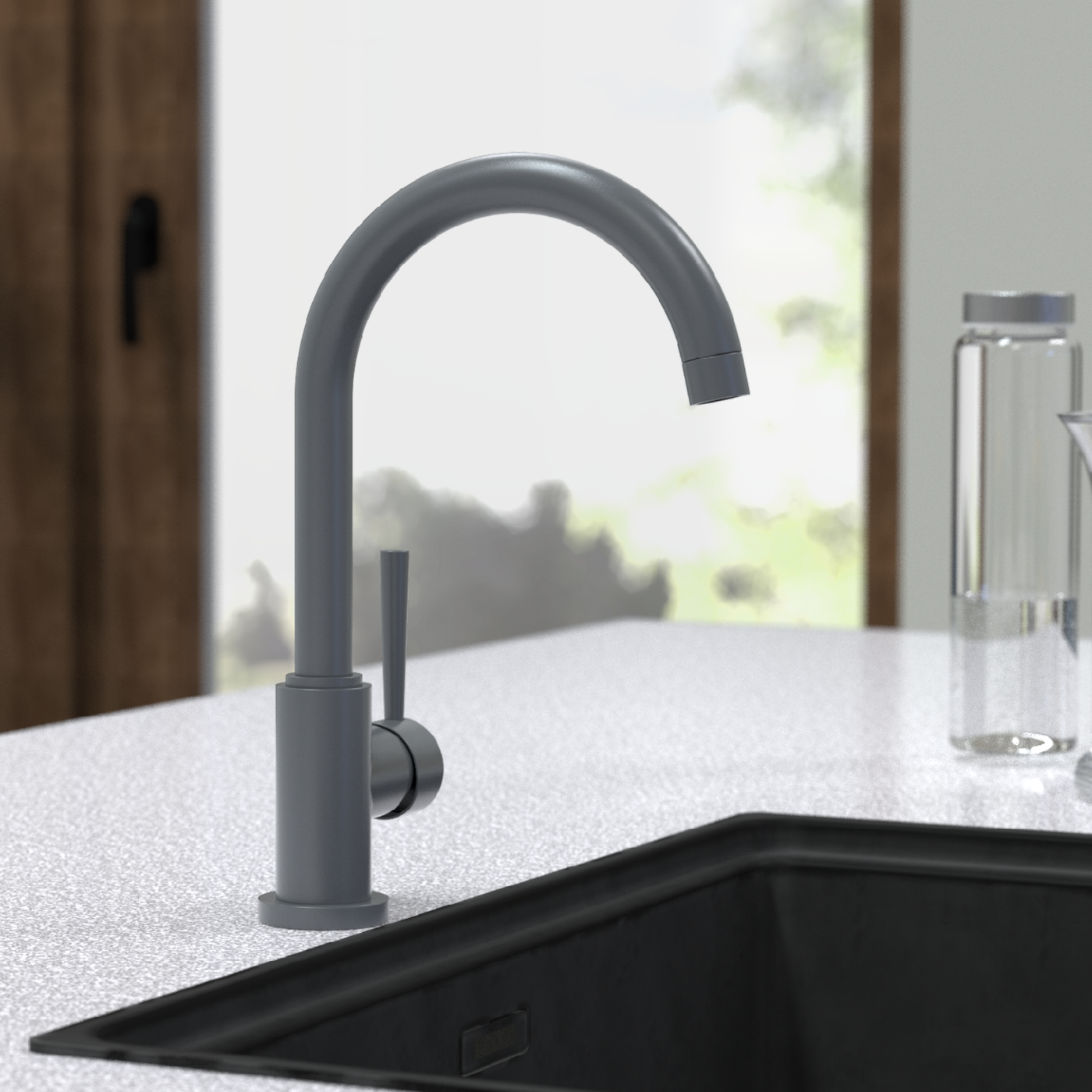 Robinet cuisine Schütte CORNWALL anthracite mat