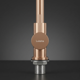 Robinet rabattable Luisina inox PVD cuivre ACHILLE