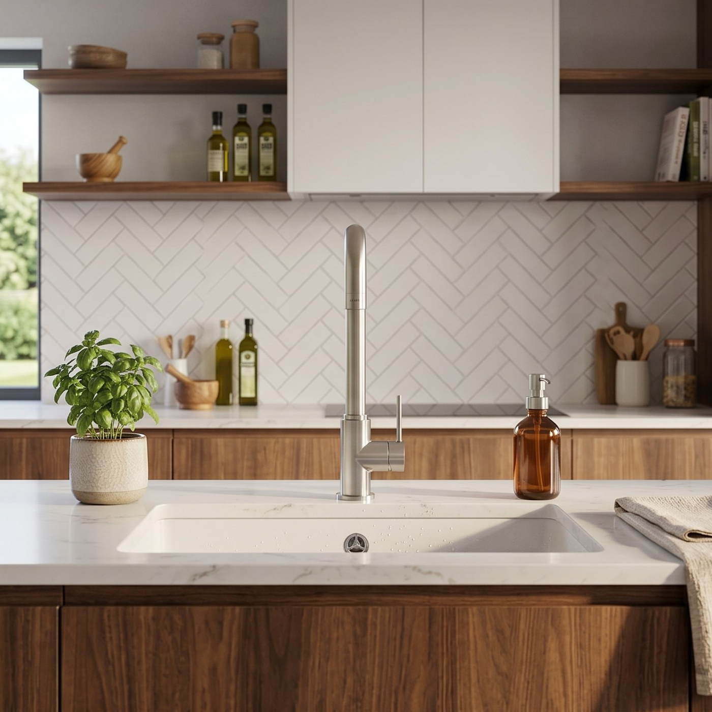 Robinet cuisine Luisina EZRA inox