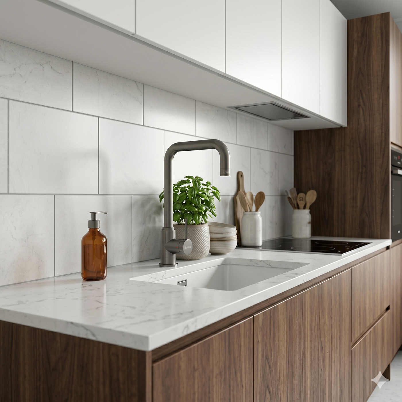 Robinet Luisina EZRA gris graphite